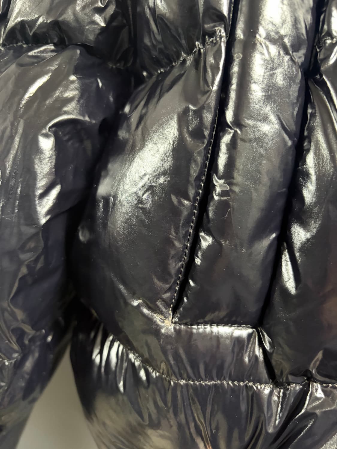 Burmula 글로시 크롭 패딩 상품이미지8