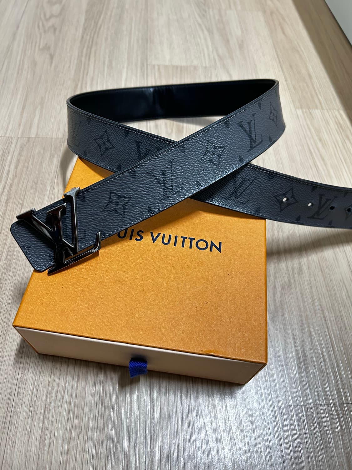 (정품)루이비통 투톤 리버서블 벨트 Louis Vuitton belt 상품이미지1