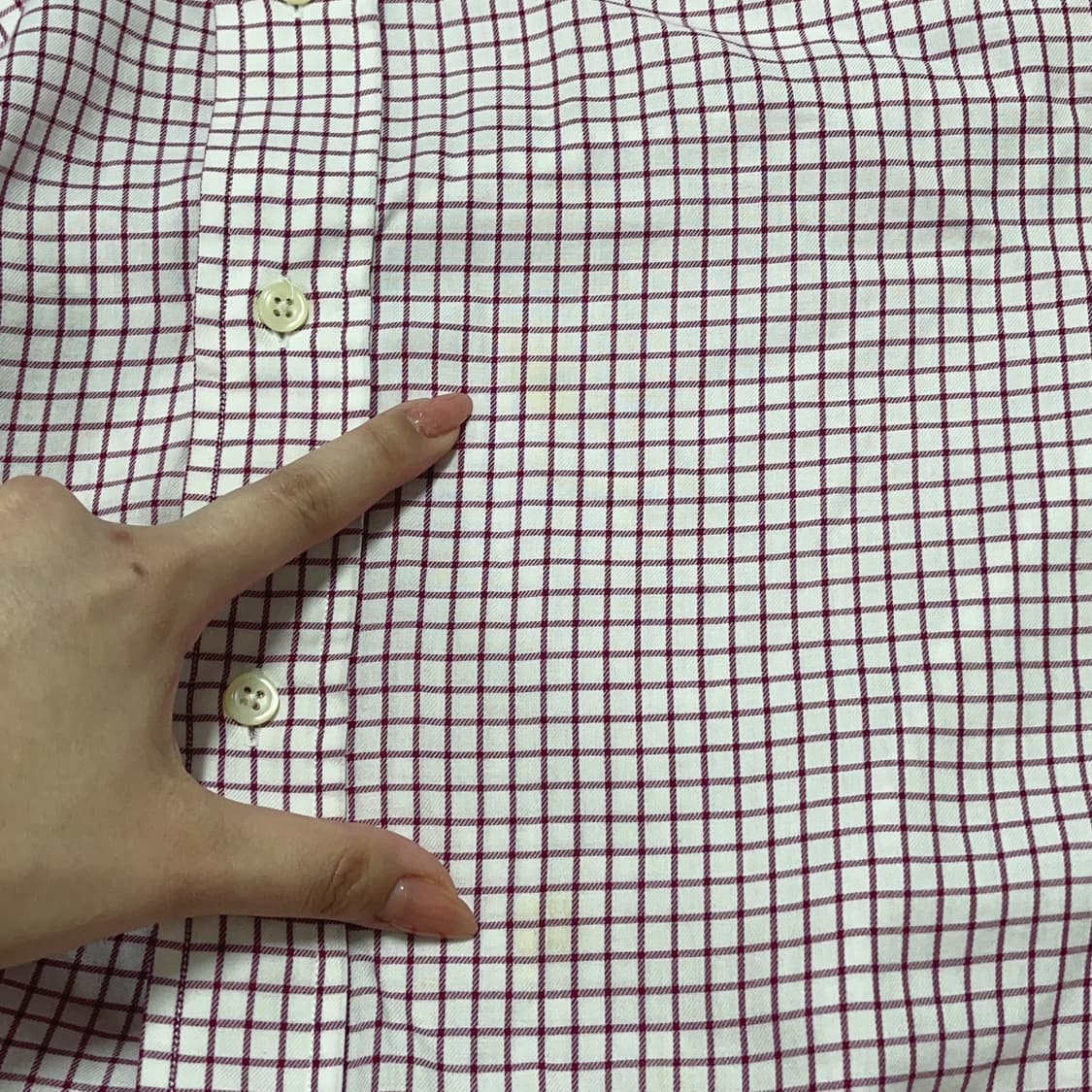 [정품] 폴로 플럼 / 네이비포니 격자 셔츠 [ 15 ] 상품이미지8