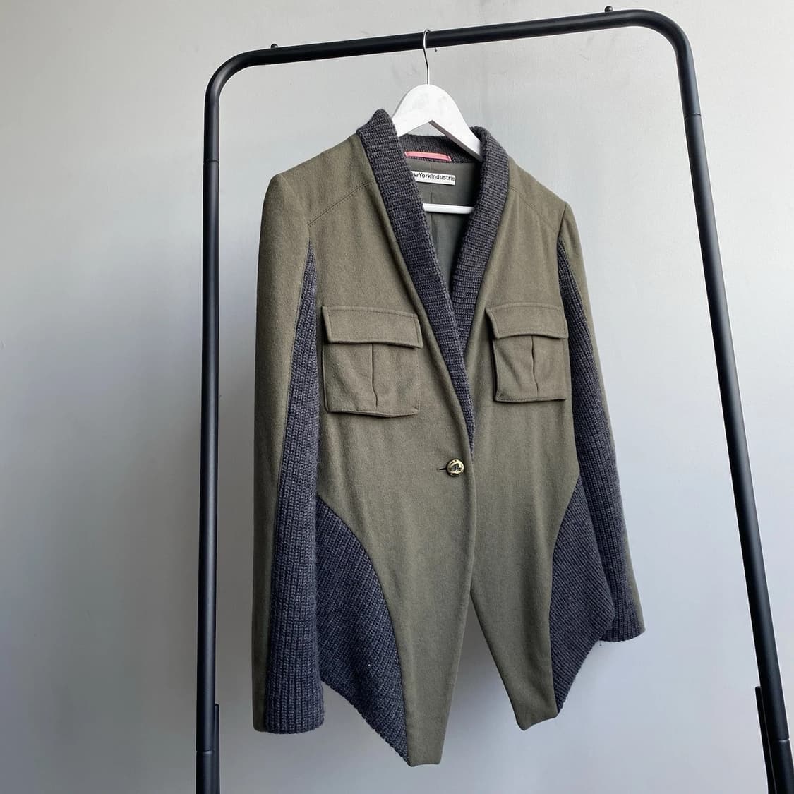 Kostas Murkudis 울캐시미어 패널 자켓 상품이미지1