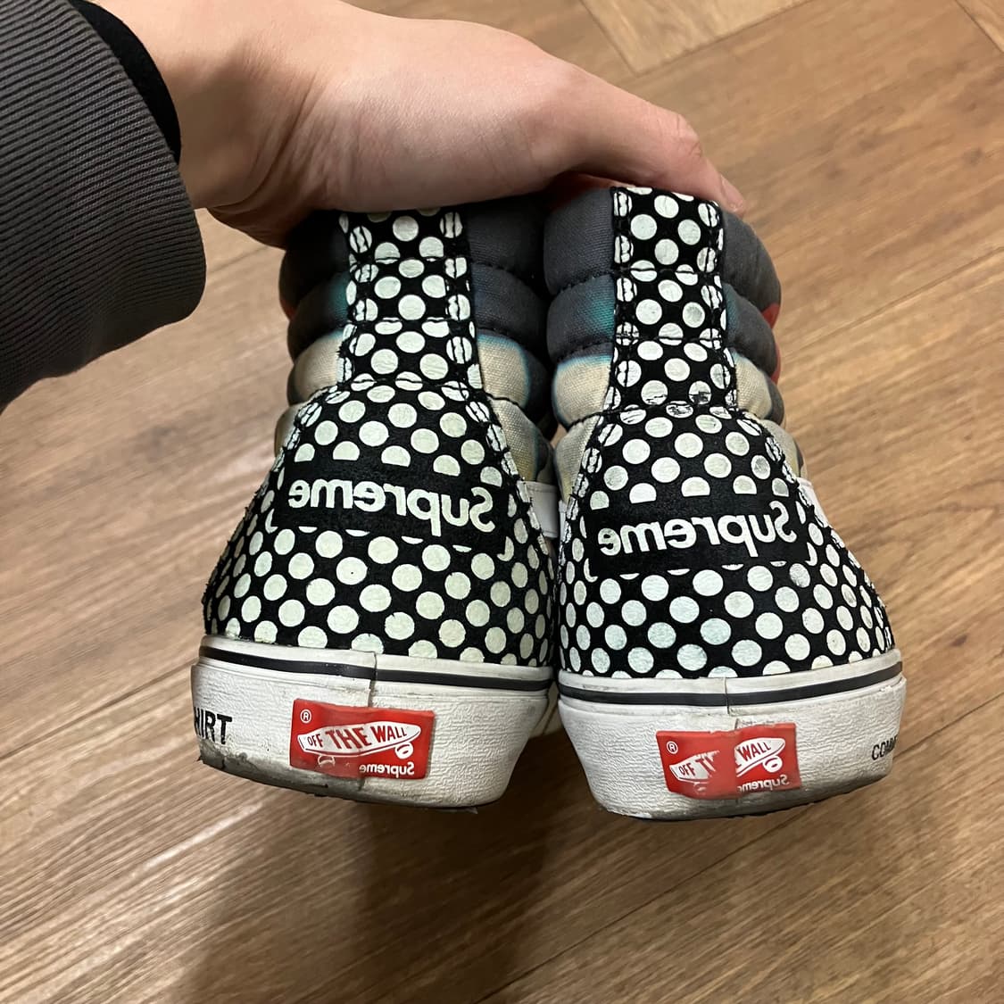 슈프림 꼼데가르송 반스 하이 상품이미지4