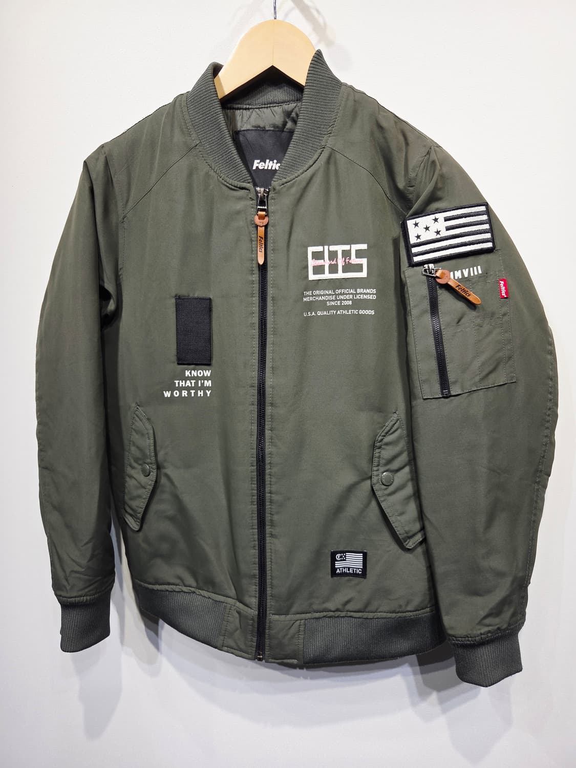 펠틱스 Feltics. 여자 밀리터리 항공점퍼_95 상품이미지4