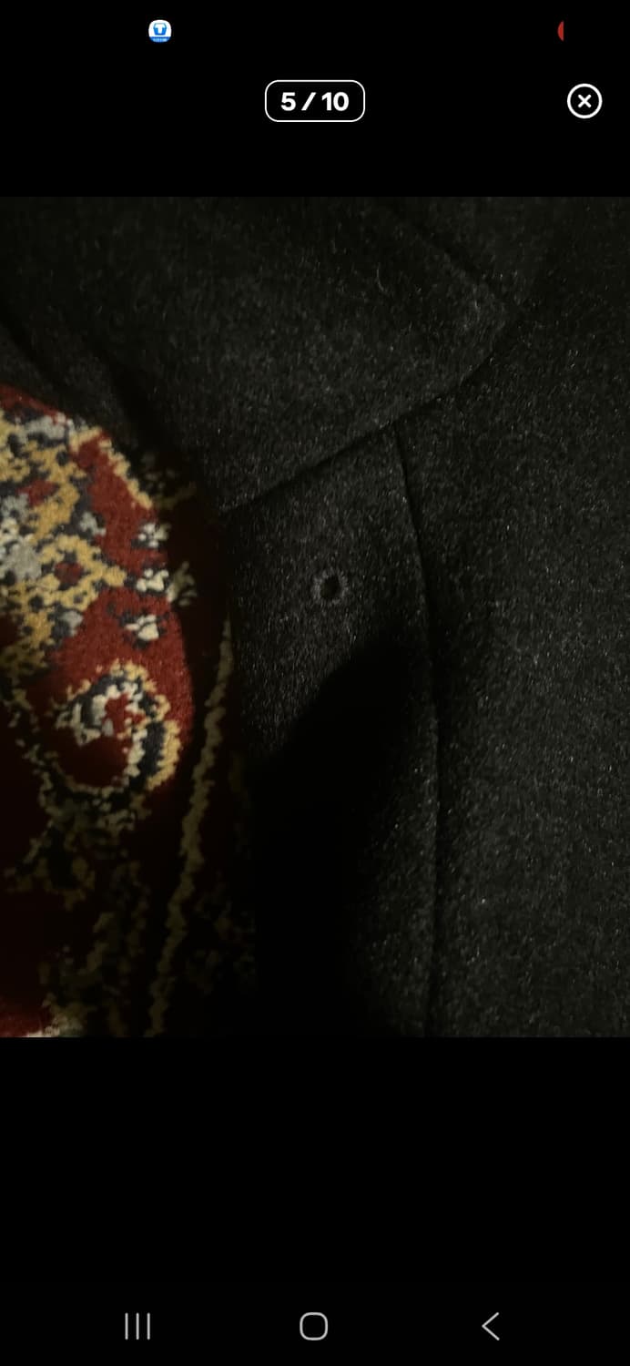 The viridi anne 스텐 카라 울 자켓 상품이미지5