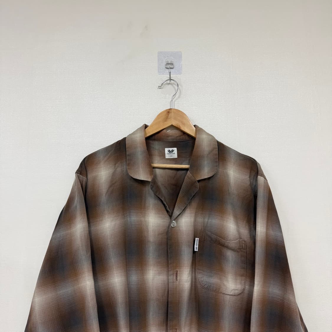 Wacoal 체크셔츠L 상품이미지2