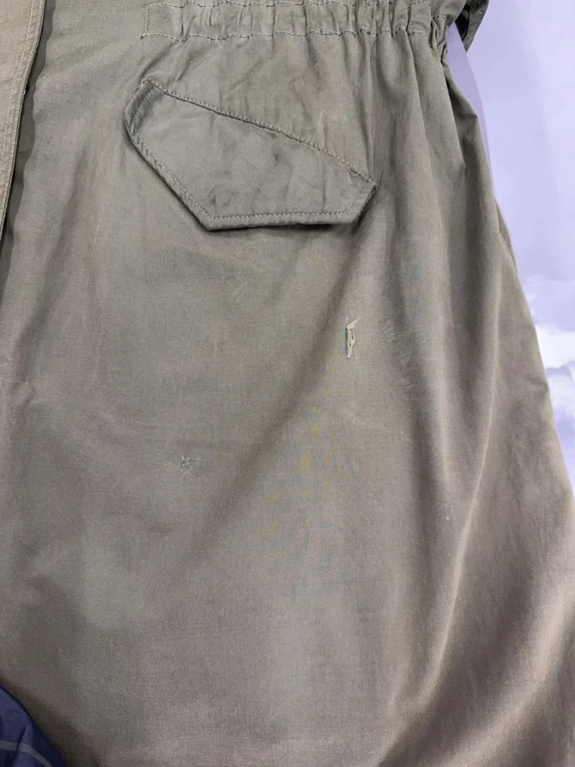  GLOBAL WORK Fur Hood Parka Olive 상품이미지7