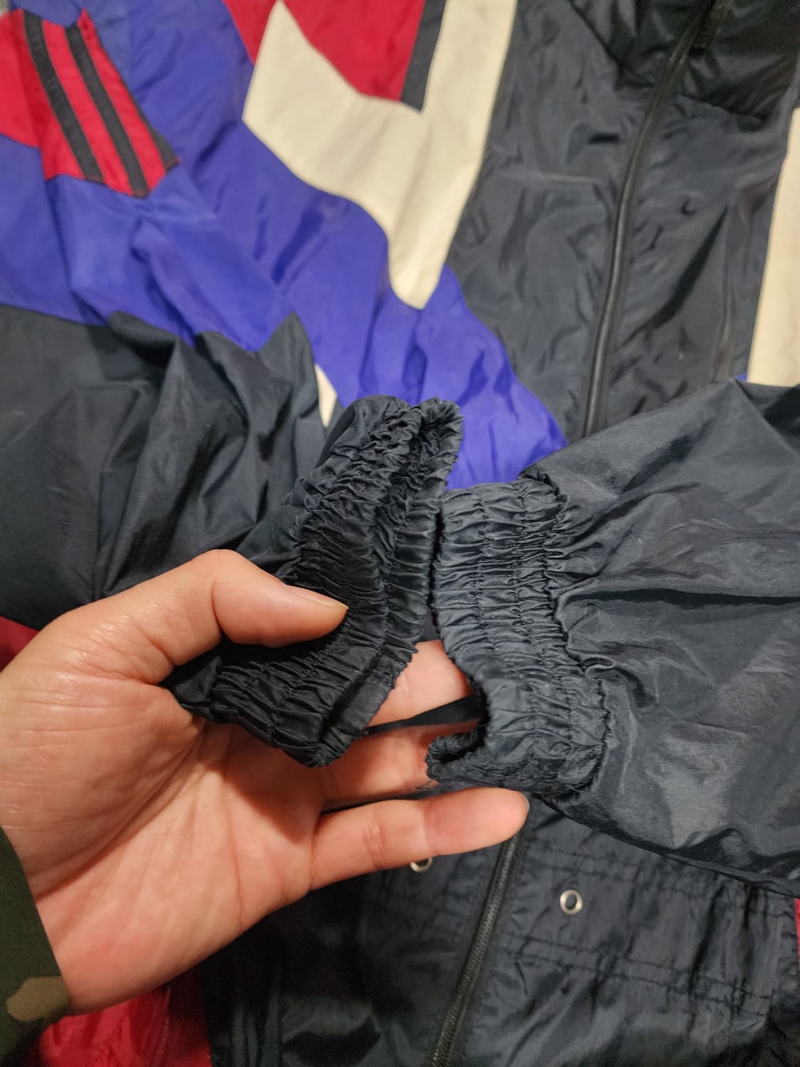 아디다스 올드스쿨 바람막이 자켓 L사이즈 상품이미지4