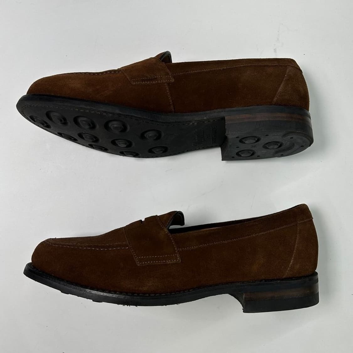 [잉글랜드] 로크 스웨이드 페니 로퍼 브라운 UK8 (265-270) 상품이미지2