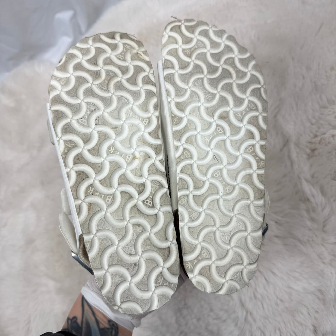 230) 버켄스탁 밀라노 샌들 화이트 상품이미지6