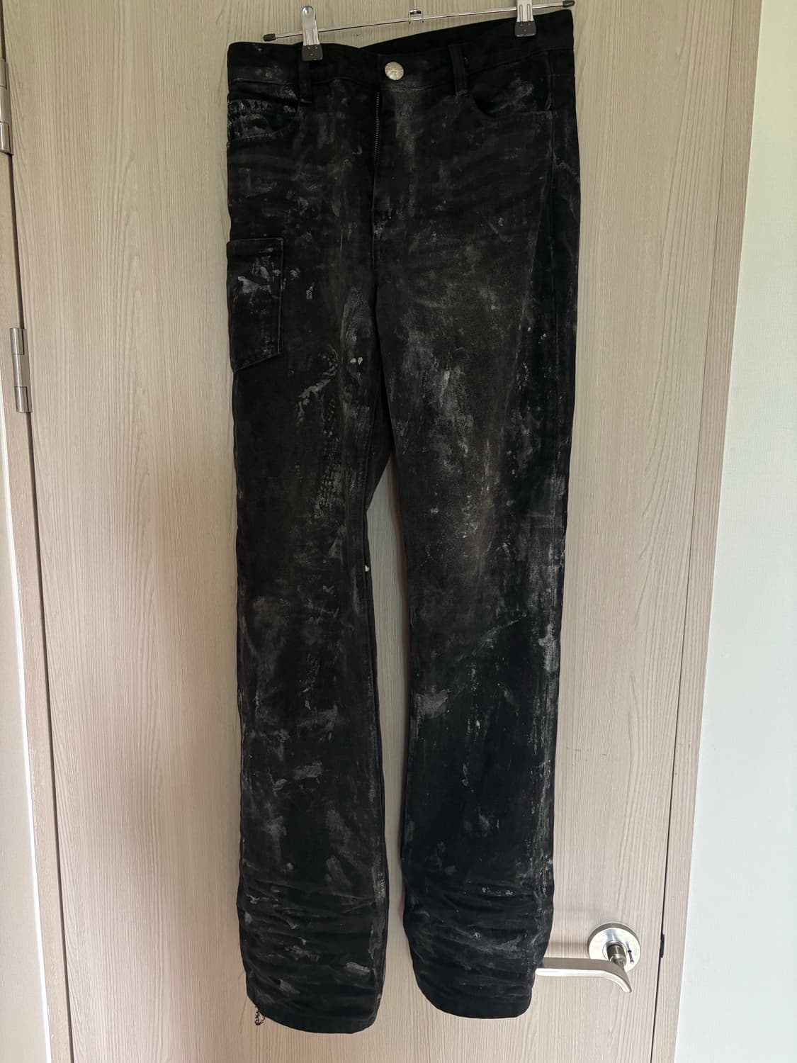 Wax coating denim 상품이미지1