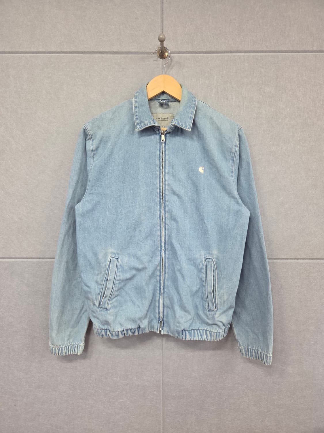 Carhartt WIP 매디슨 데님 자켓 라이트블루 상품이미지1