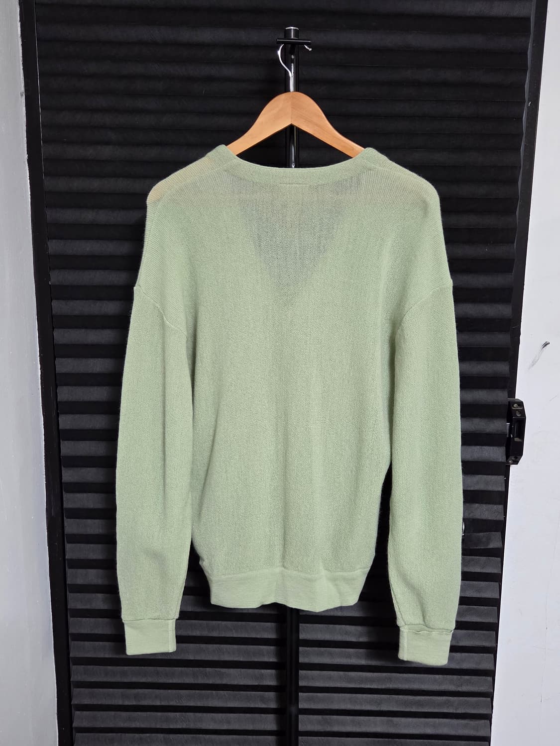 [라코스테] 서광 빈티지 울 V넥 가디건 | 00063 상품이미지7