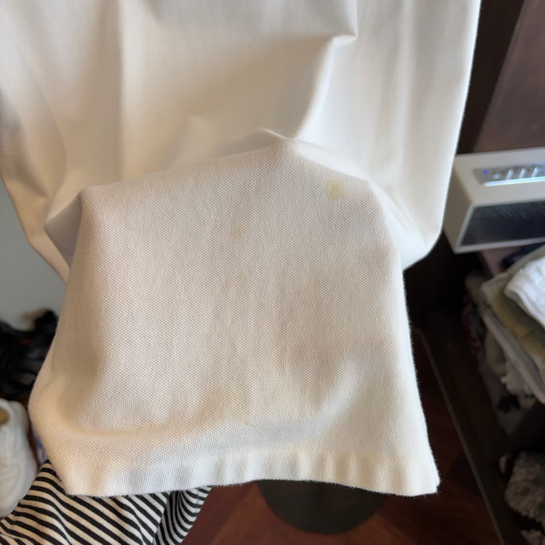 폴로 랄프로렌 화이트 빅포니 반팔 카라티 상품이미지5