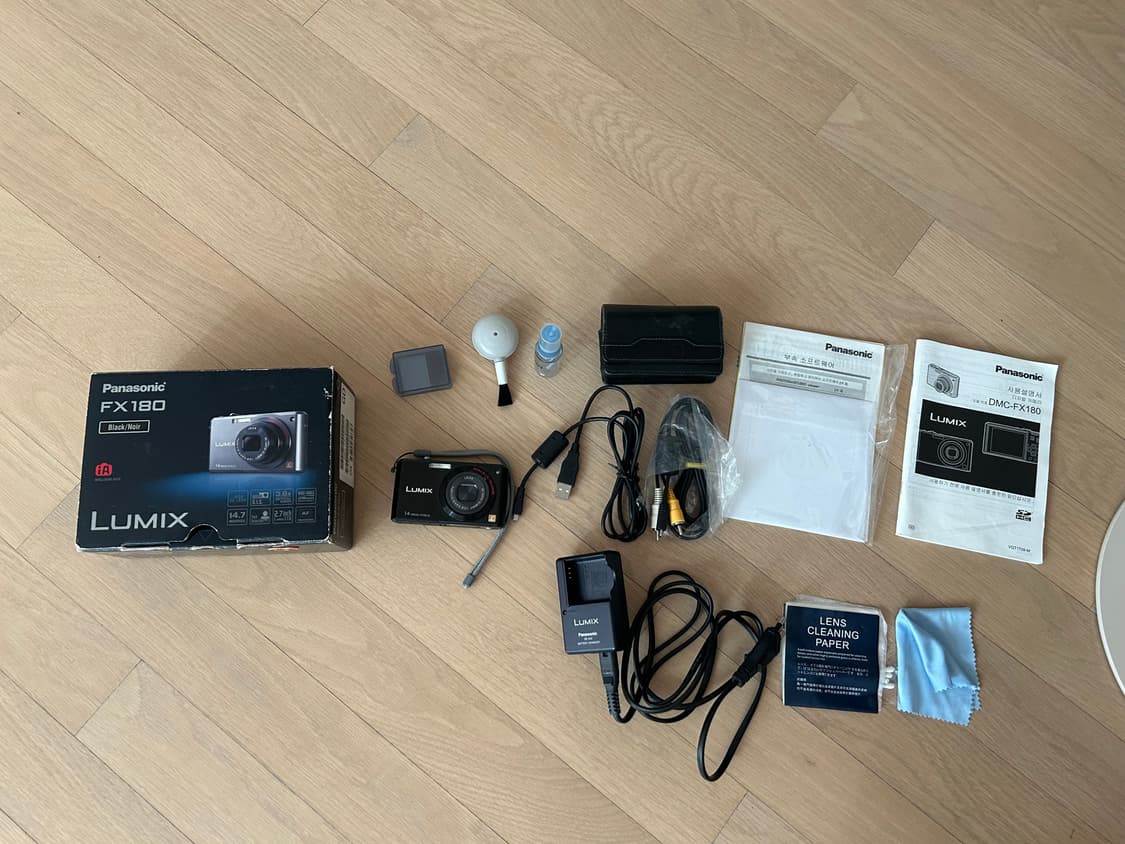 파나소닉 루믹스 DMC-FX180 블랙 카메라 상품이미지1