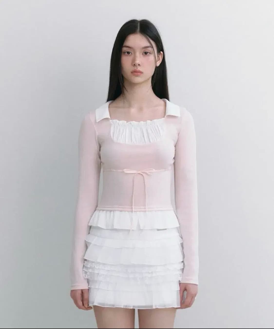 단종) 낫유어로즈 클레어 탑 핑크 드라이로즈 S 상품이미지1