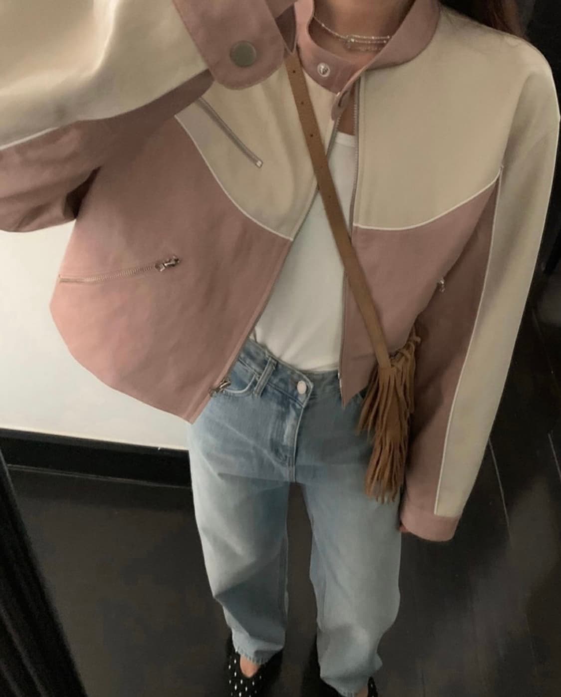 (새상품) 포스터 리사 레더자켓 상품이미지9