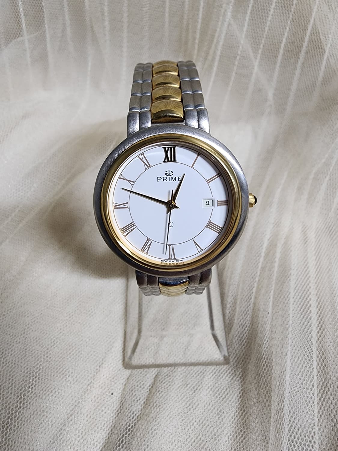 빈티지 삼성 프라임 콤비 시계 메탈 시계 상품이미지1