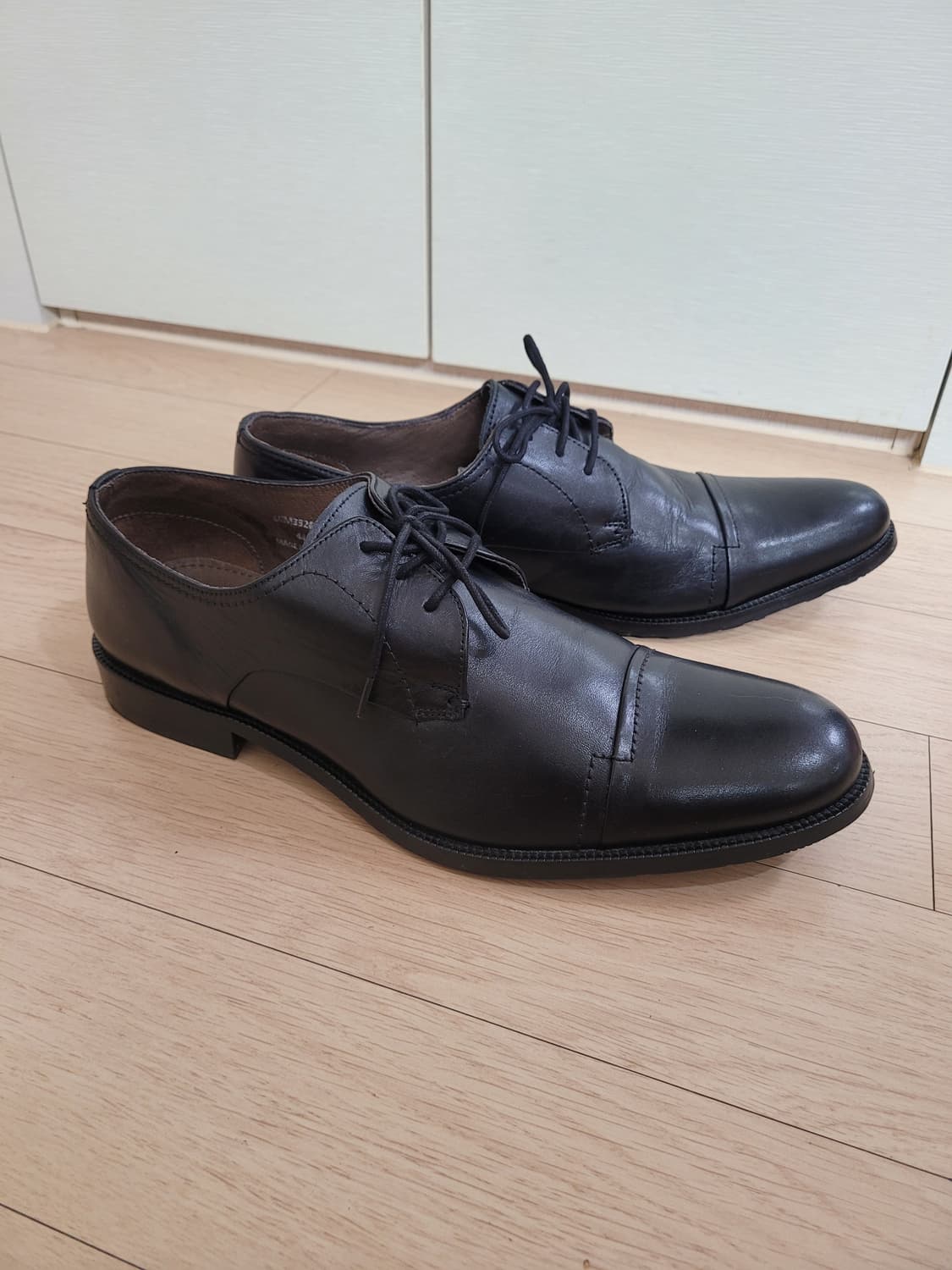 엘칸토 ELCANTO 스트레이트팁 더비 285 블랙 상품이미지3