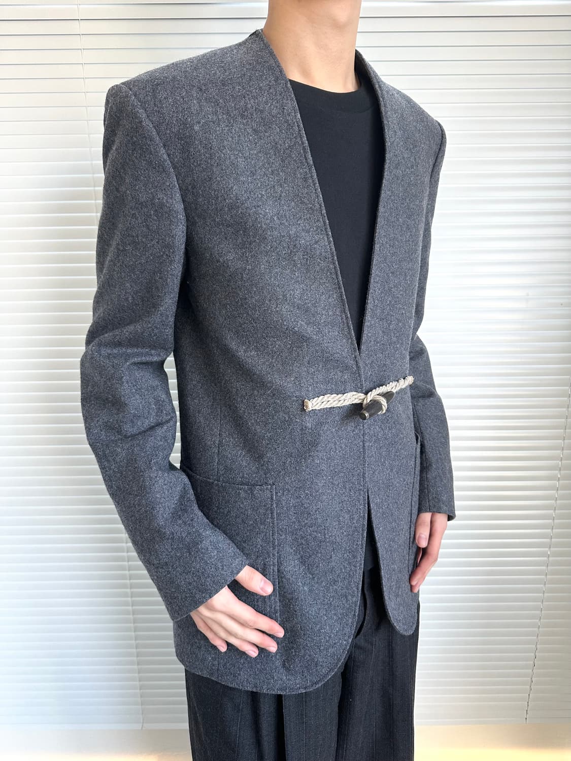 메종 마르지엘라 16fw 아카이브 카라리스 울 자켓 상품이미지2