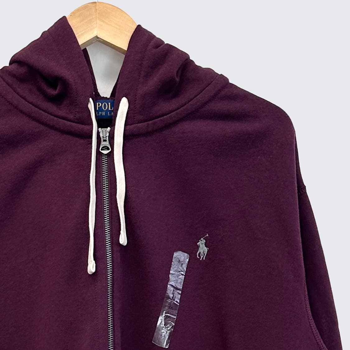 폴로 랄프로렌 기모 후드집업 자켓 점퍼 데드스탁 남성 XXL 상품이미지2