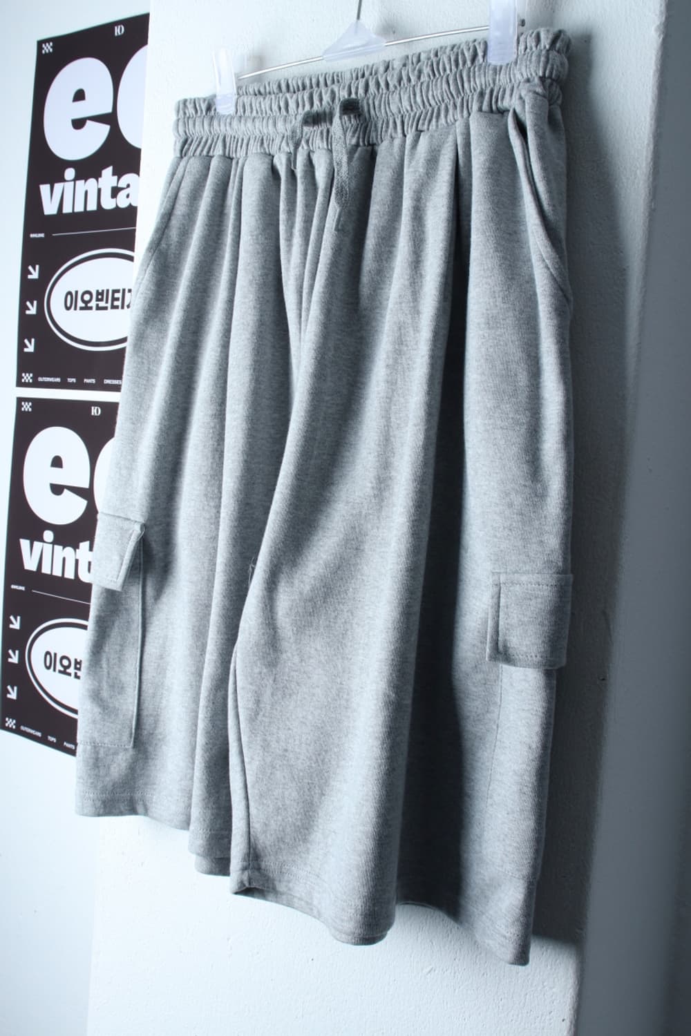 (L-XL) 어나더아카이브 반바지 팬츠 카고 버뮤다 밴딩-P9976 상품이미지1