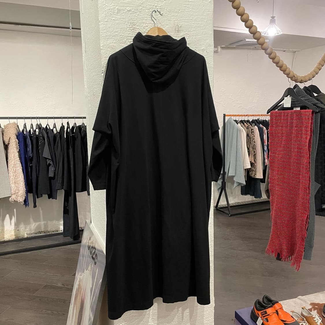 요지야마모토 오버사이즈 후디드 파카 상품이미지3