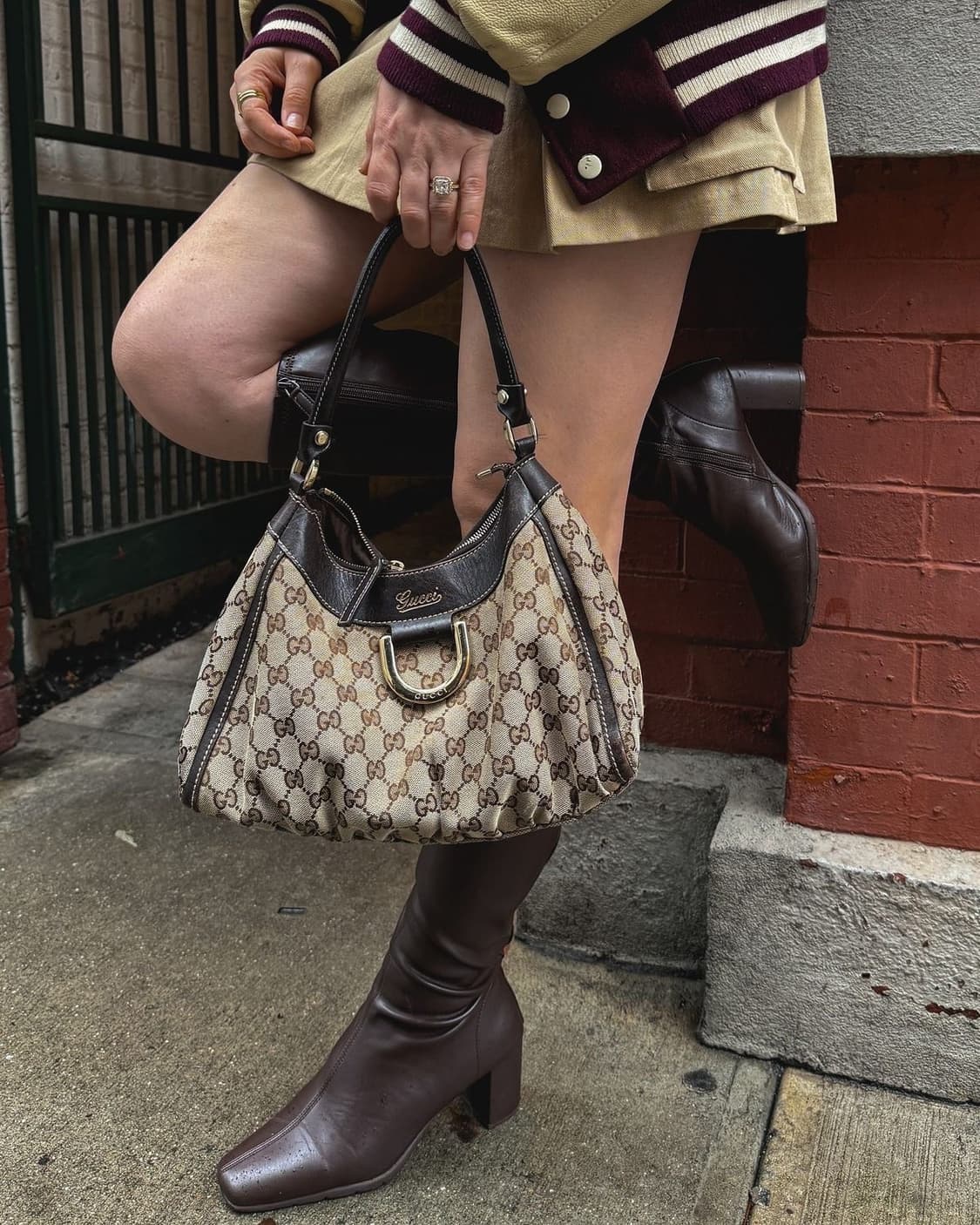 Gucci D-Ring (black)호보백 상품이미지1