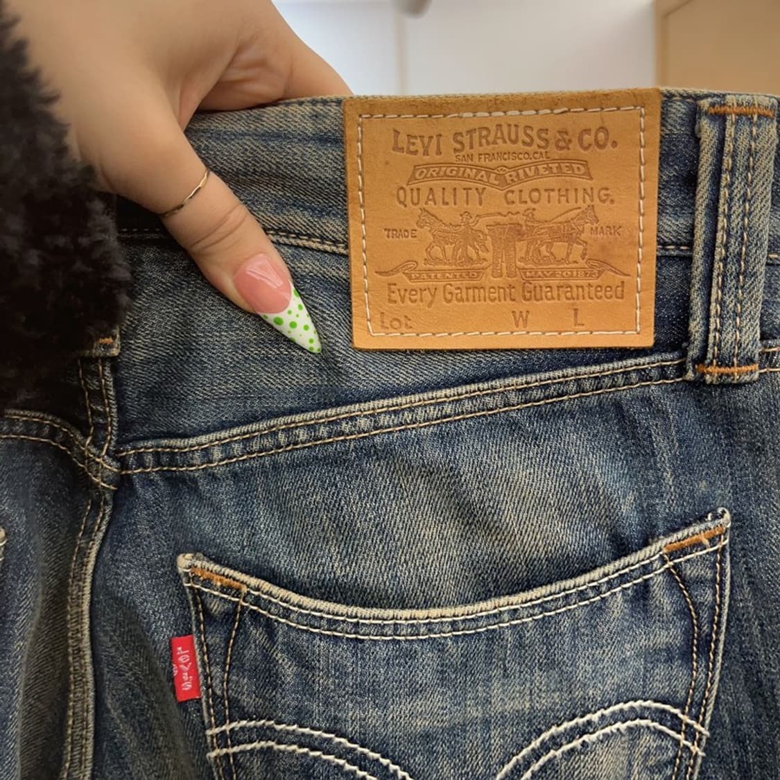 리바이스 505 올드스쿨 아메카지 워시드 데님팬츠 30인치 C09031 상품이미지5