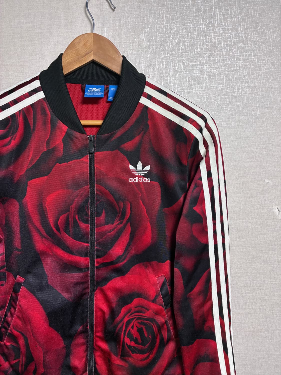빈티지 아디다스 져지 레드/블랙 XS 상품이미지1