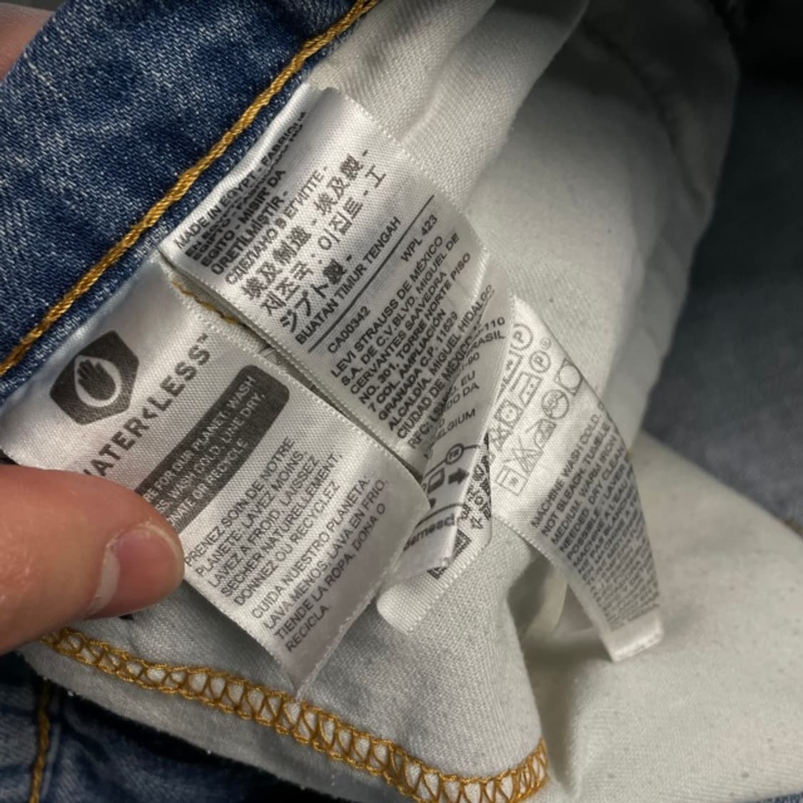 34 리바이스 505 청바지 상품이미지2