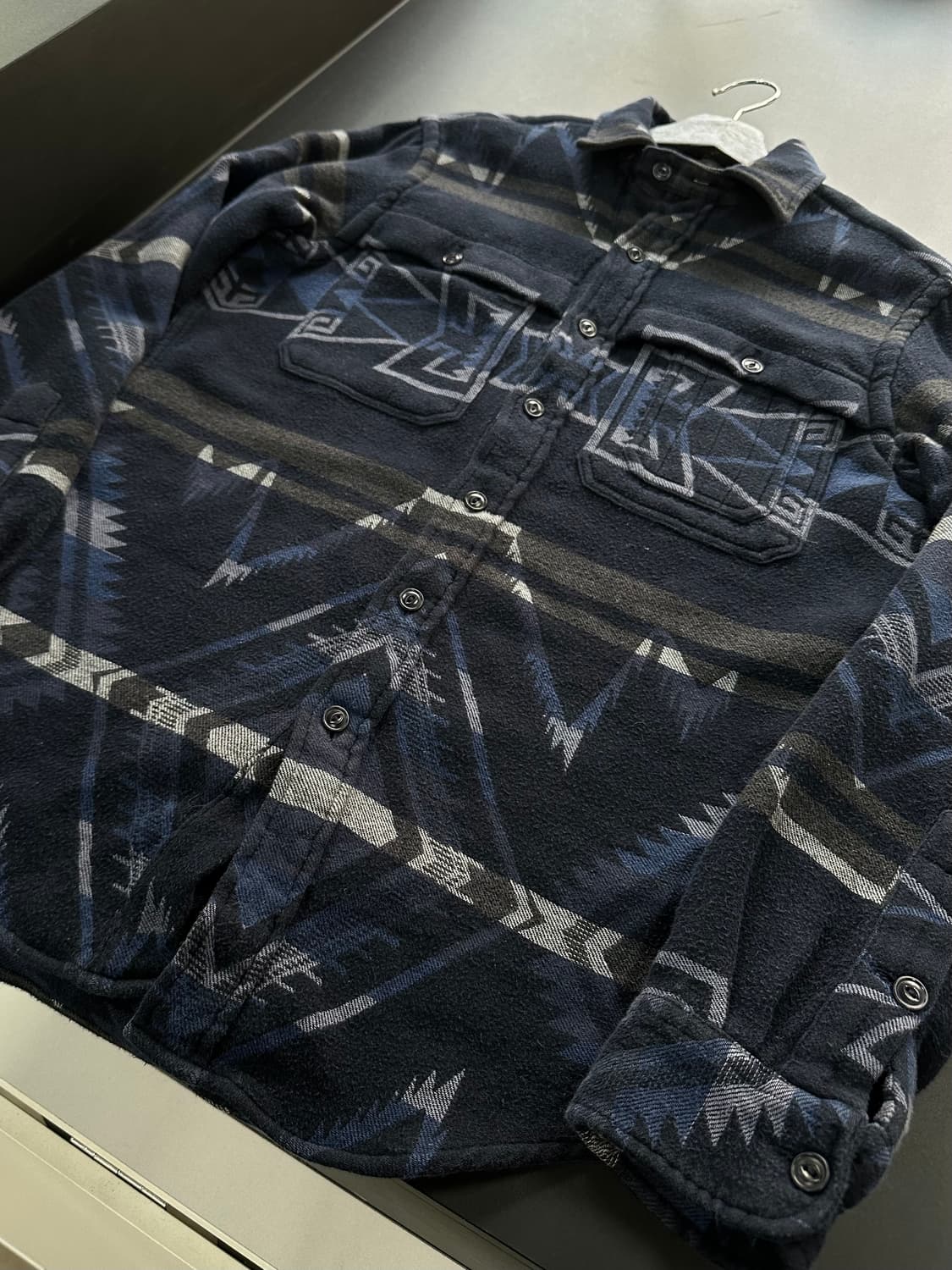 폴로랄프로렌 90s 네이티브 플란넬 셔츠  상품이미지4