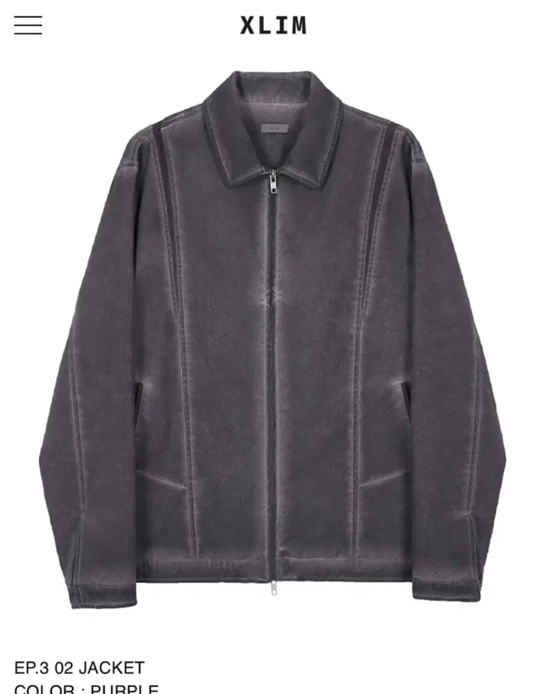 Xlim ep.3 02 퍼플 자켓 상품이미지1