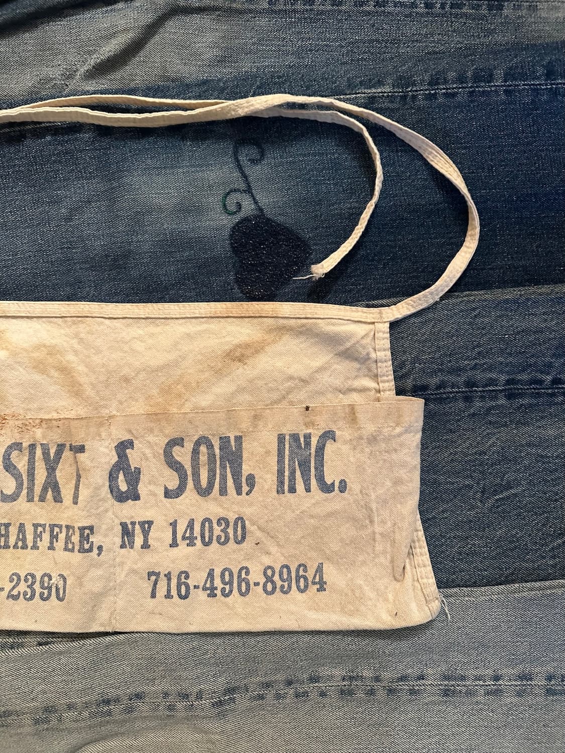 USA 빈티지 에이프런 앞치마 상품이미지3