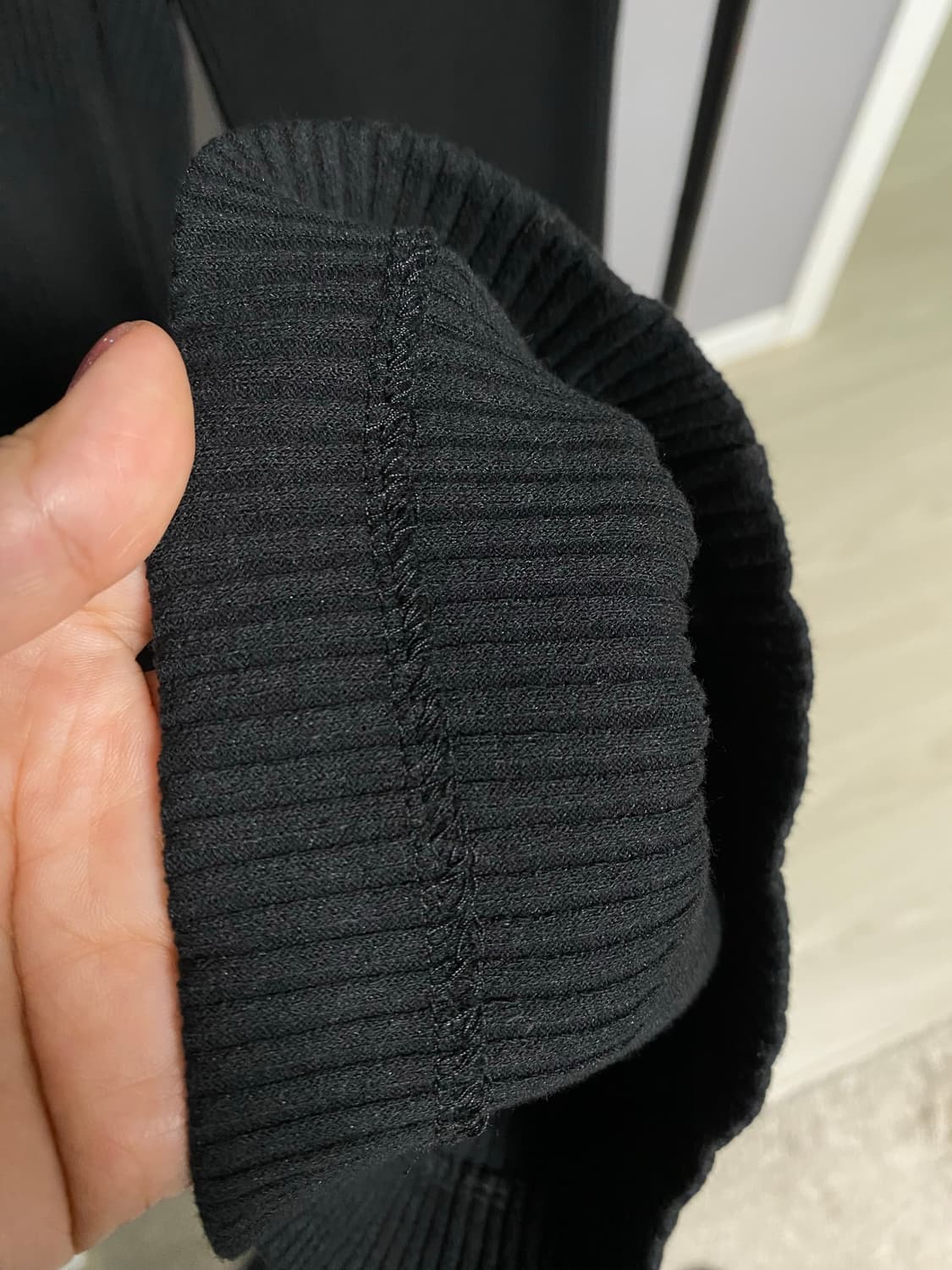 오즈세컨 골지 니트바지 55-66 새상품 상품이미지6