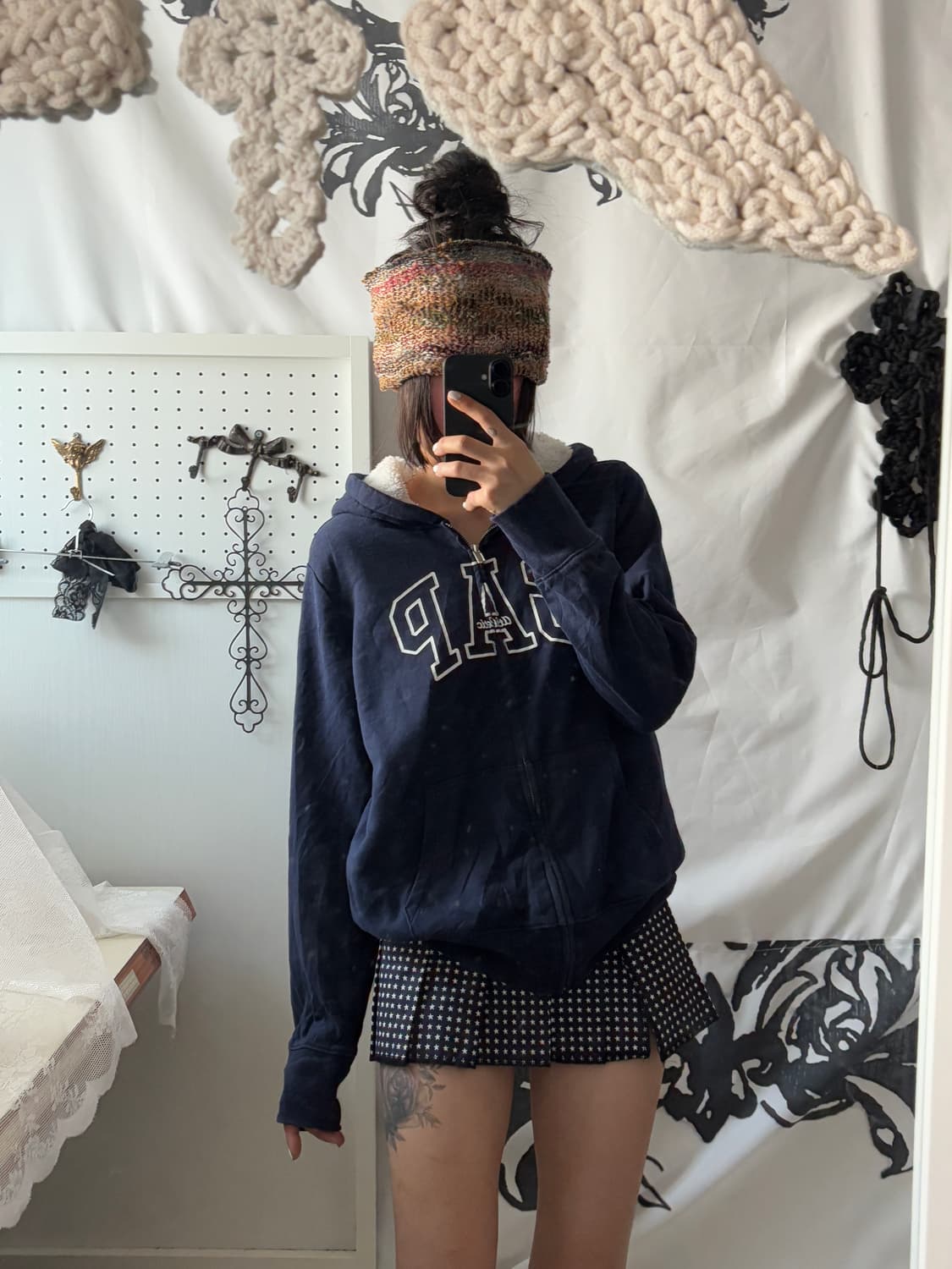 Gap Navy Hood Zip-Up 상품이미지3