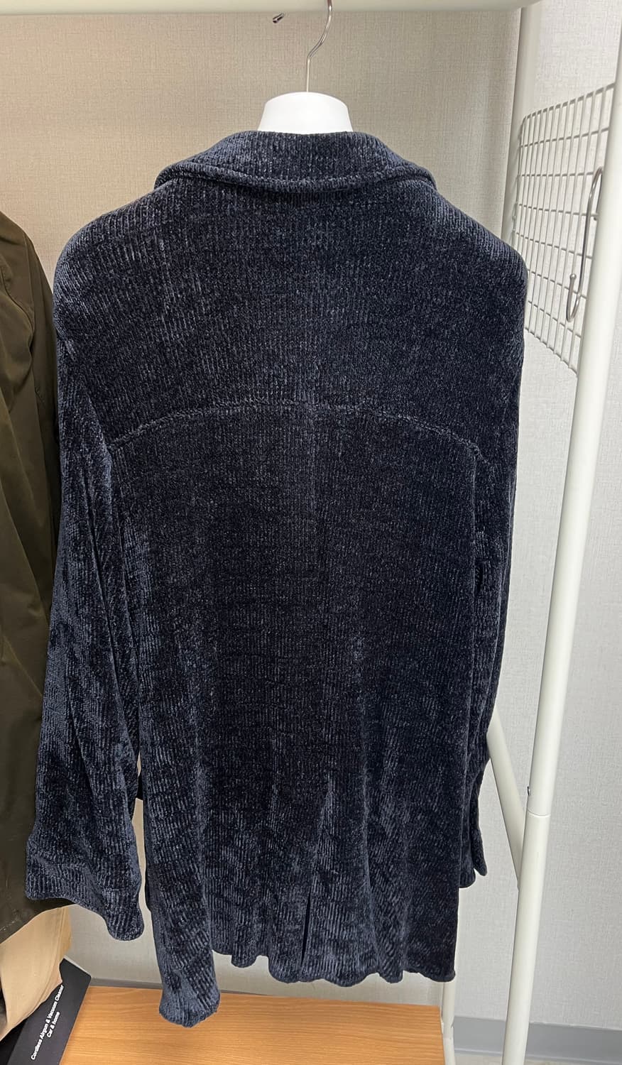 마뗑킴 코듀로이 자켓 네이비 상품이미지4