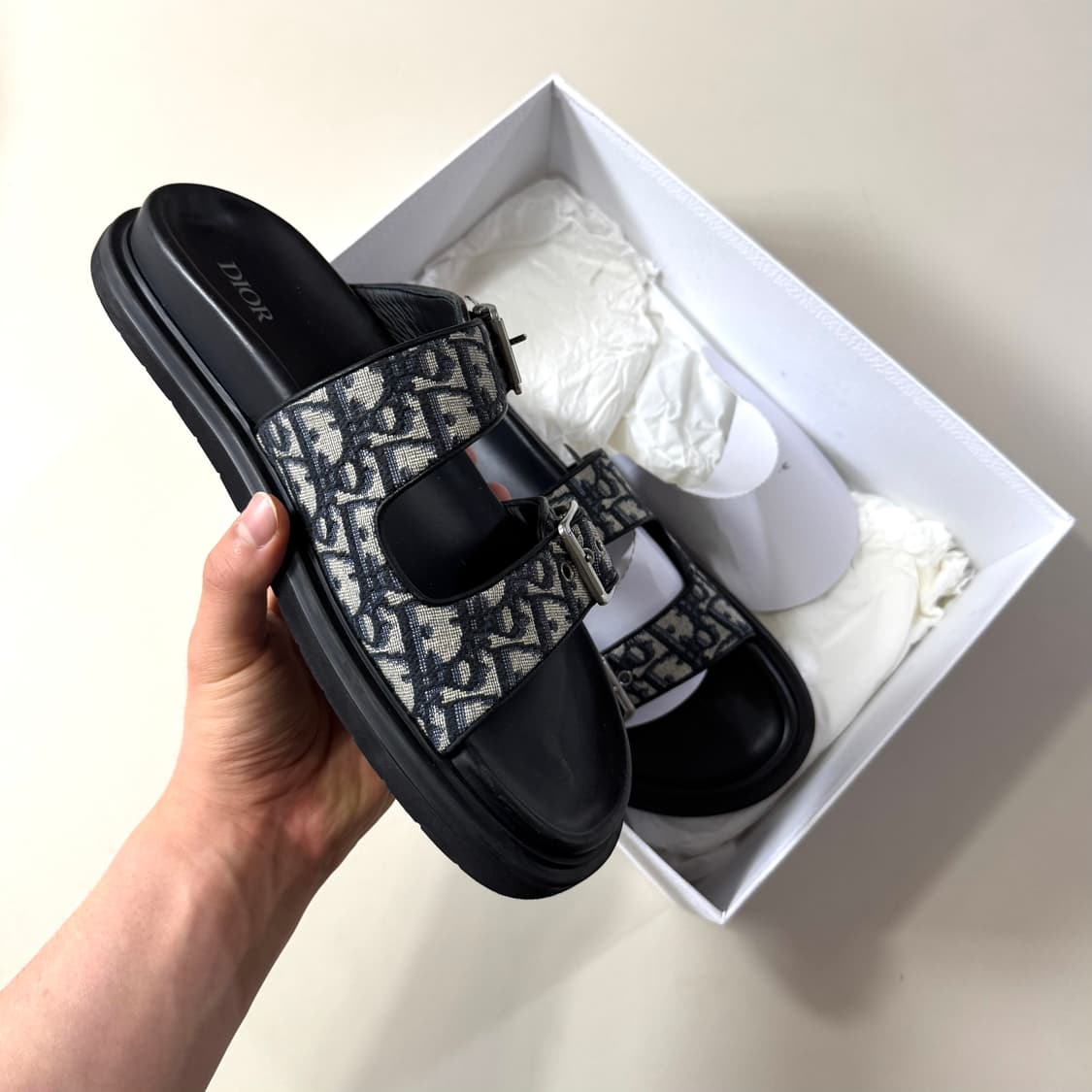 [42/당일출고]디올 오블리크 아쿠아 샌들 / 슬리퍼 상품이미지8