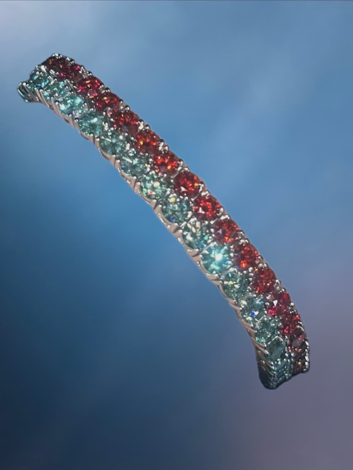 모이사나이트 925 실버 팔찌  상품이미지2