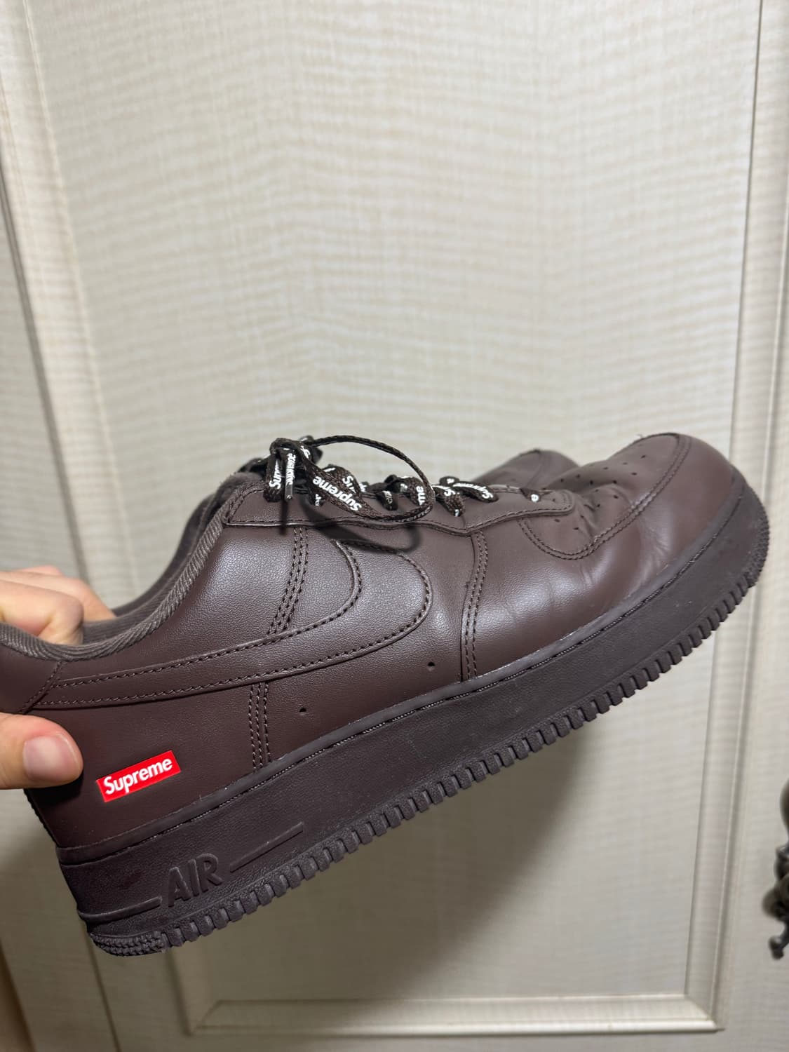 (285) 나이키 x 슈프림 에어포스 1 로우 바로크 브라운 상품이미지1