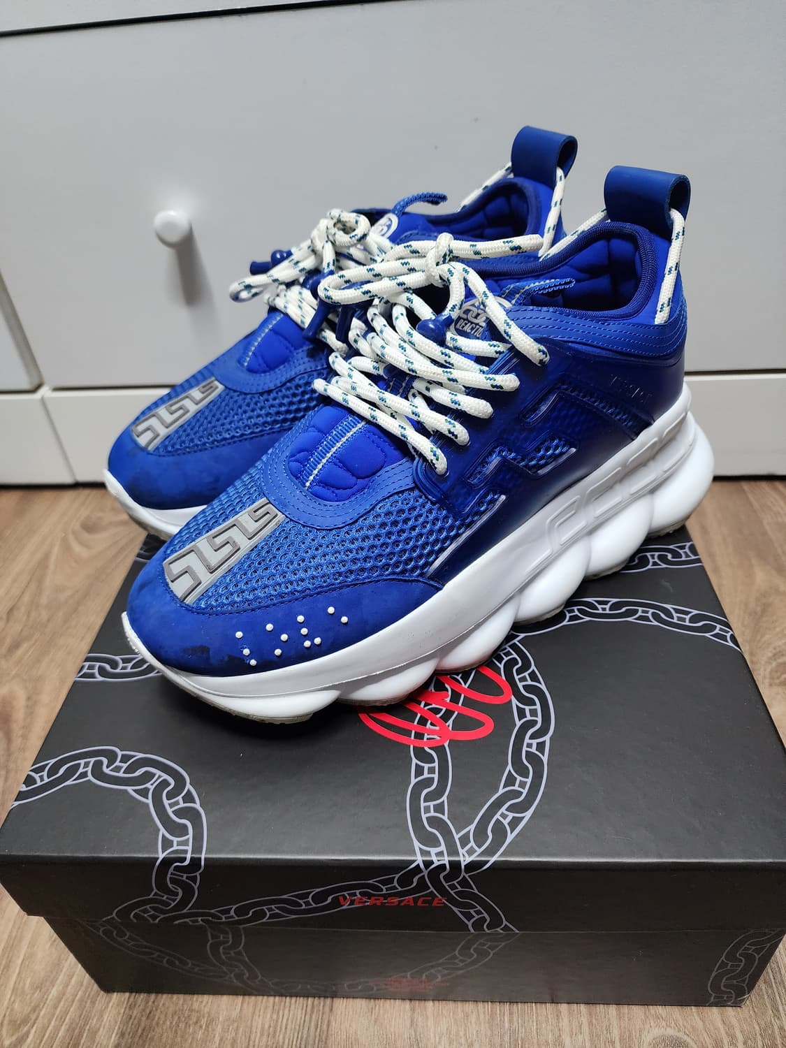 베르사체 체인리액션 밑창보강,풀박스 상품이미지1