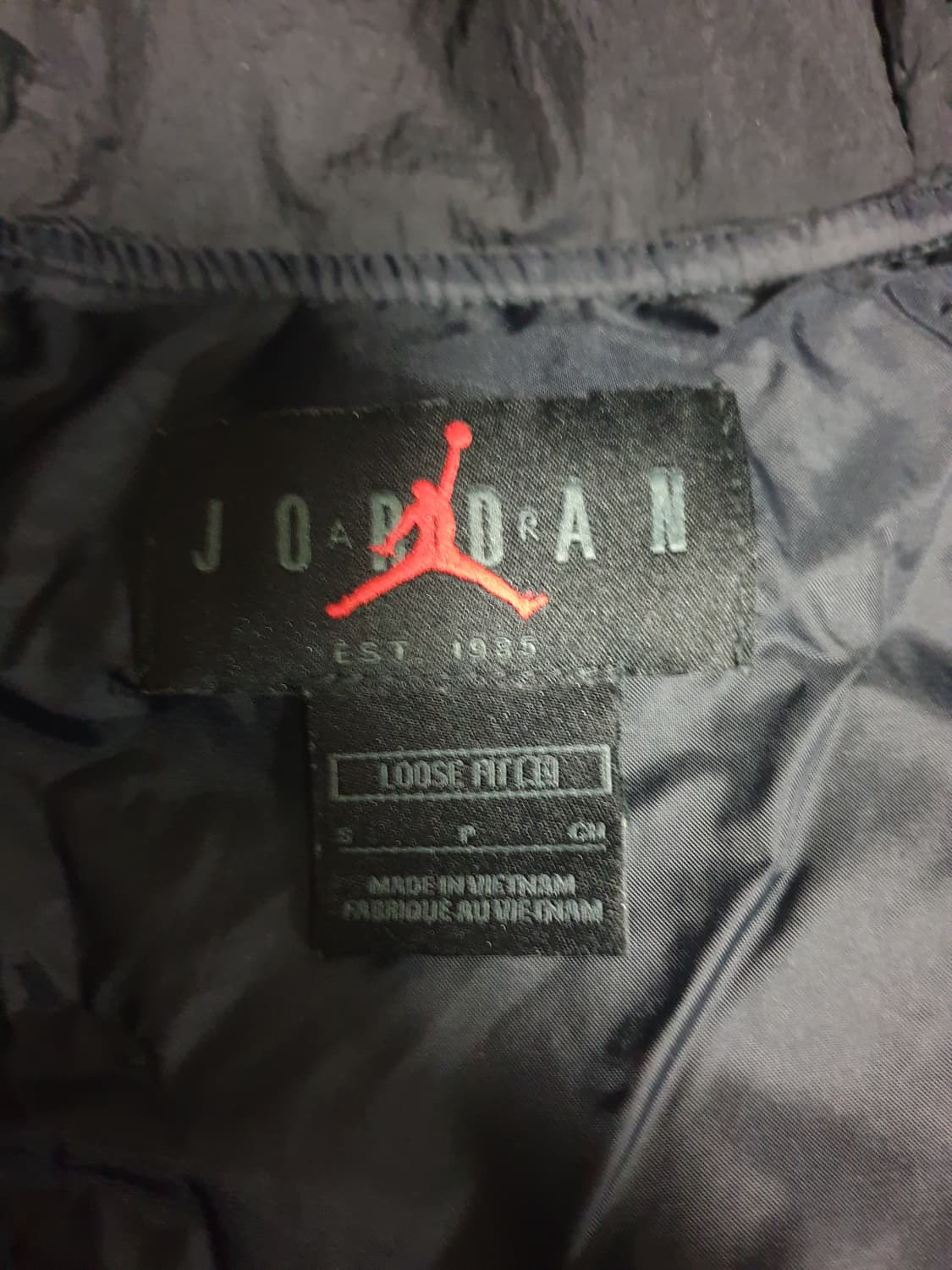 나이키 조던 코지 혜비 플리스 크롭 후드 아노락 블랙 (S) 상품이미지3