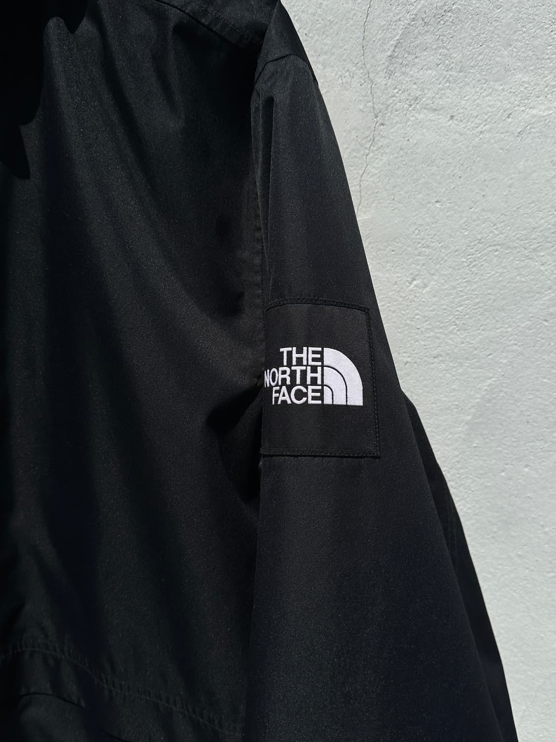 [2XL] 노스페이스 블랙 바람막이 사파리 자켓 상품이미지4