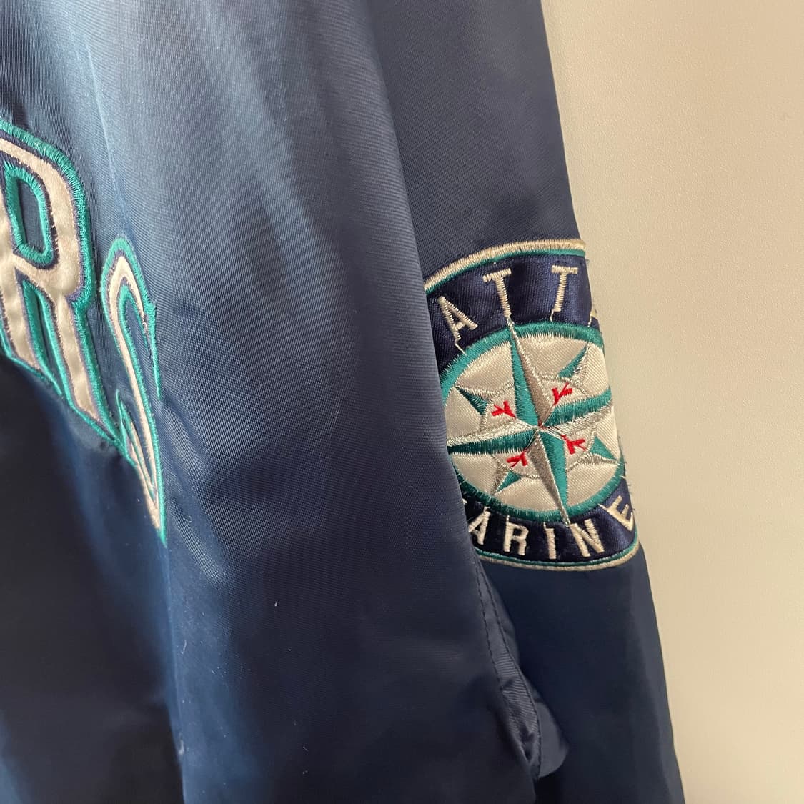 90s 스타터 시애틀 마리너스 스타디움 자켓 상품이미지5