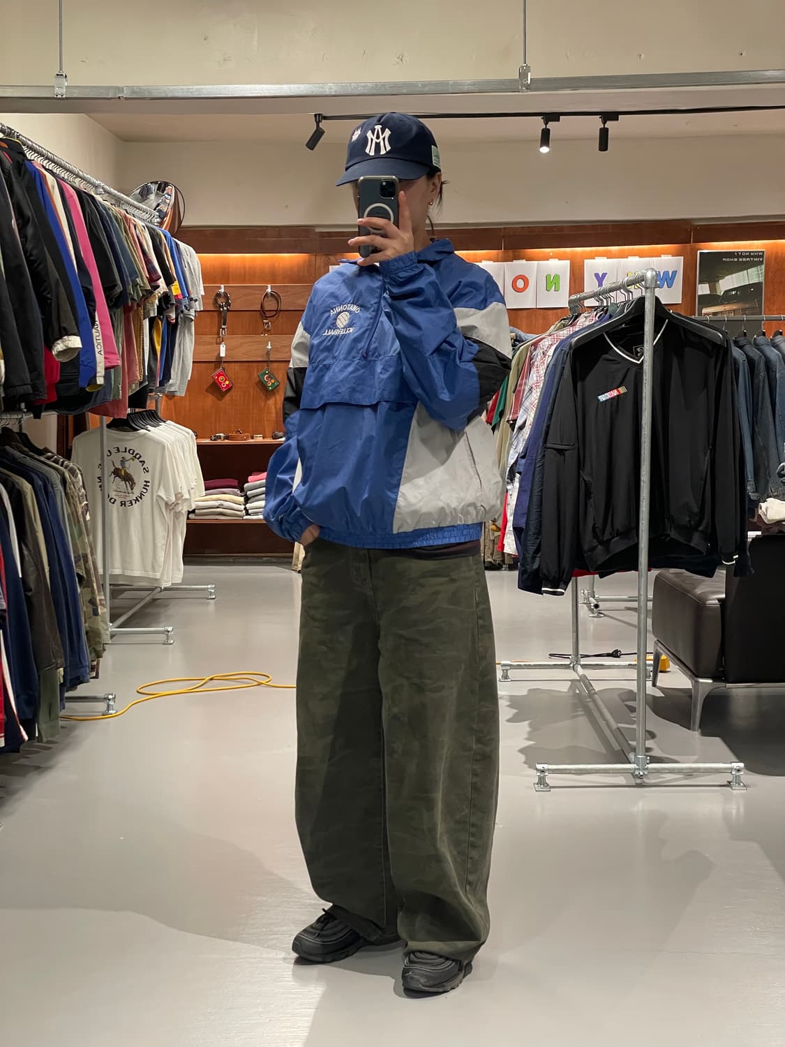 90‘s 빈티지 올드스쿨 아노락 자켓   상품이미지5