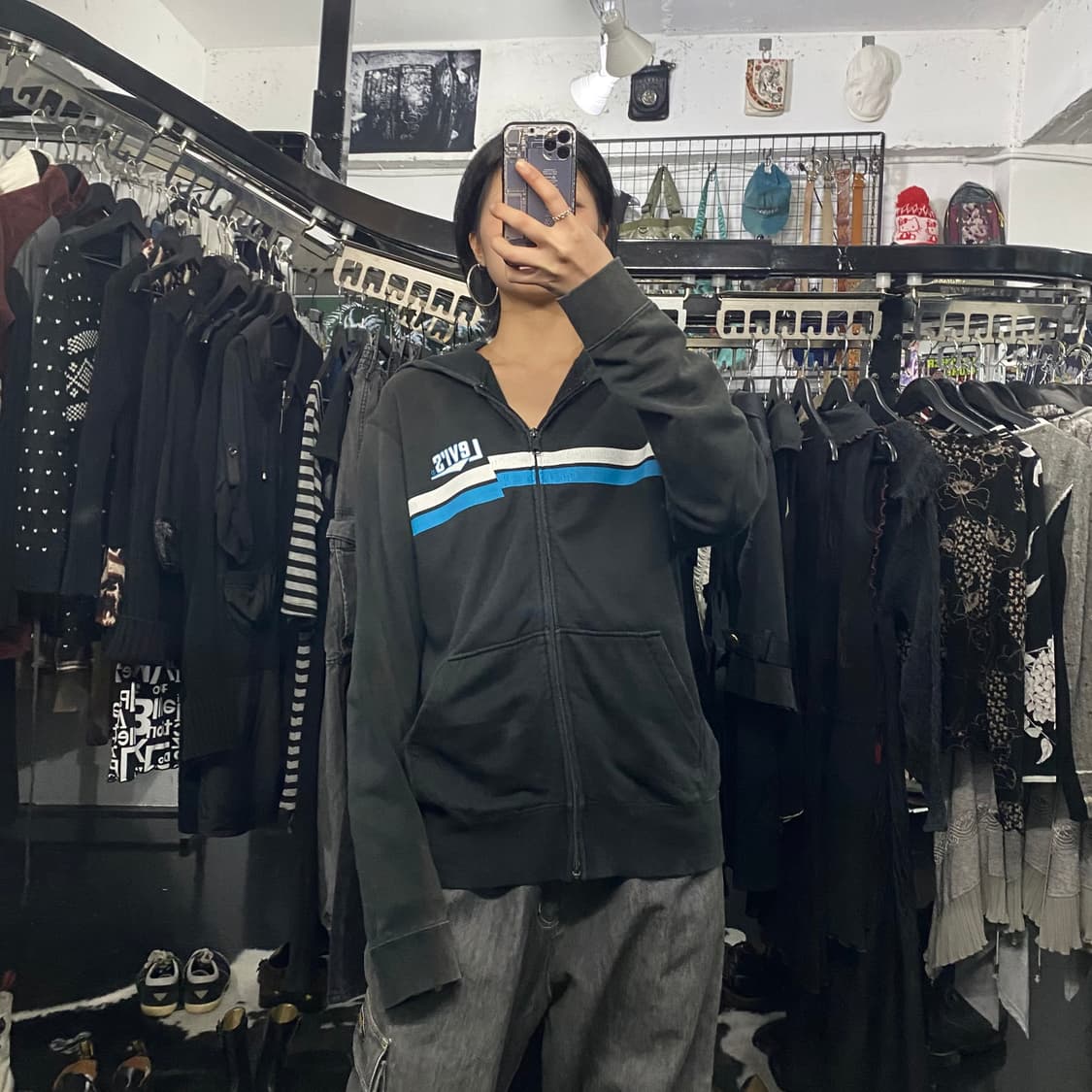 Levi’s 레드탭 스포츠웨어 후드집업 상품이미지1