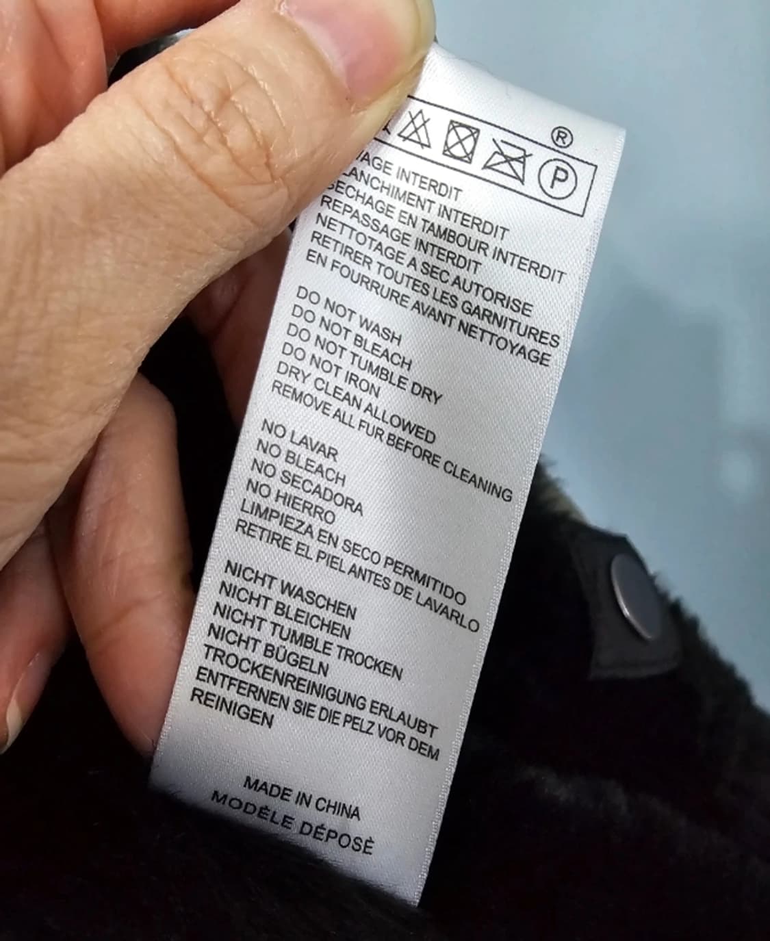 한섬 마쥬 램 야상 자켓 ~55 상품이미지9