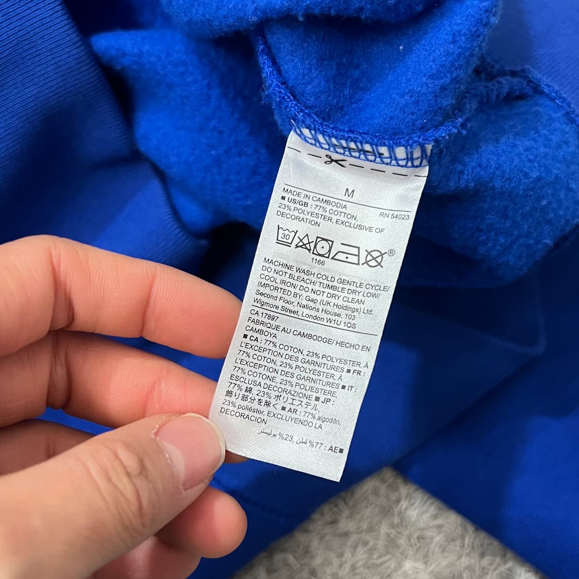 [95] 갭 후드집업 상품이미지4