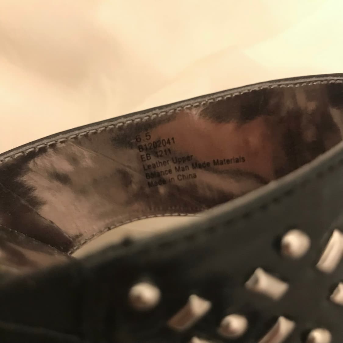 DKNY 도나카란 레더 스터드 웨지힐 상품이미지7