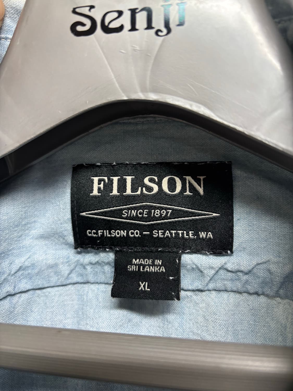Filson 샴브레이셔츠 상품이미지2