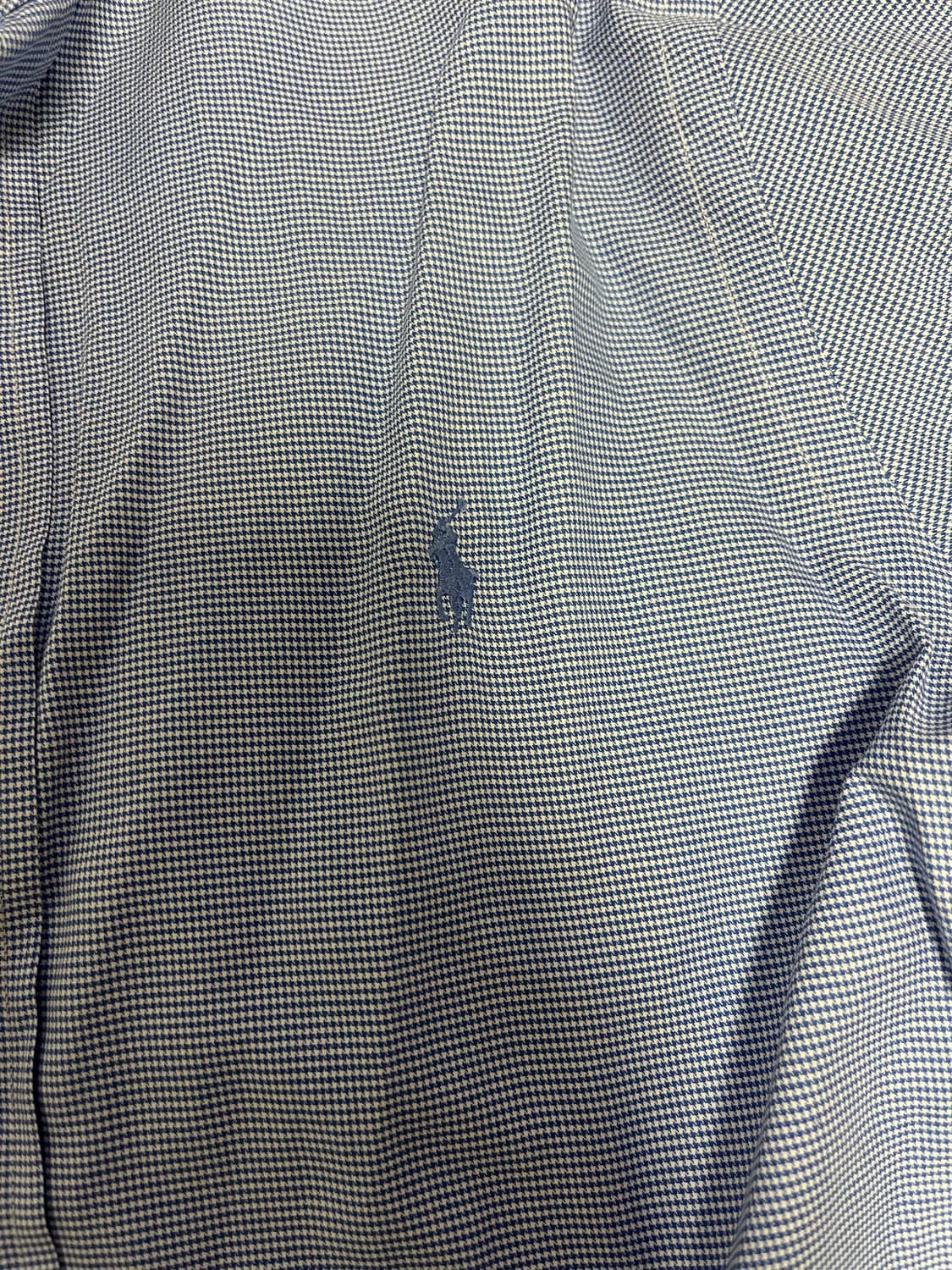 폴로 랄프로렌 블루 체크 남방 상품이미지3