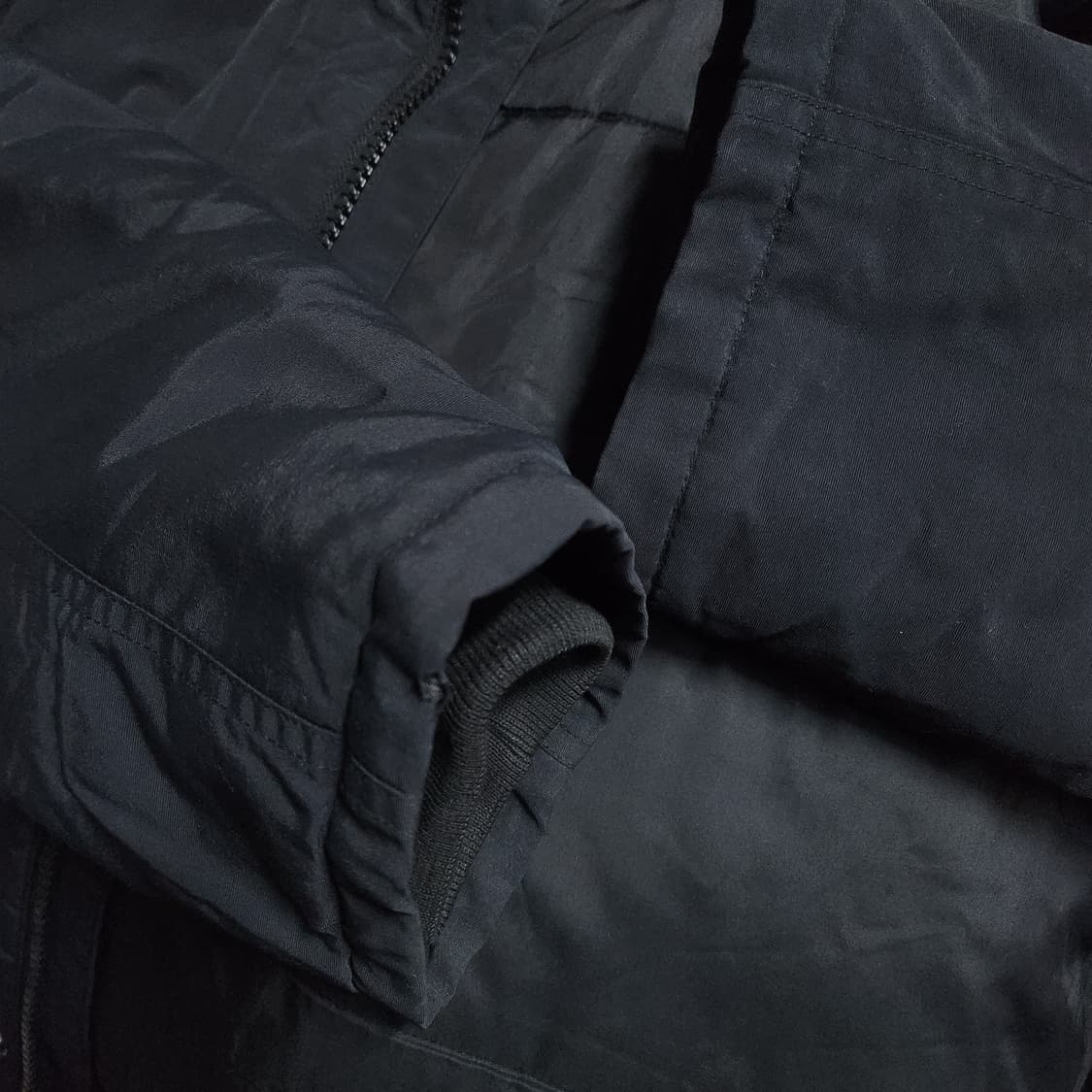 칼하트 블랙 후드 패딩 야상 자켓 상품이미지9